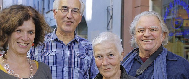 Annette Mller, Stefan Bhm, Renate vo...vom Initiativkreis haben eine Vision.   | Foto: Gertrude Siefke