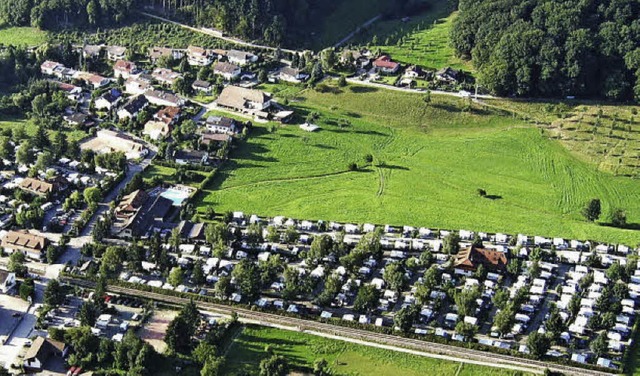 Der Campingplatz in Mnstertal  | Foto: Manfred Lange