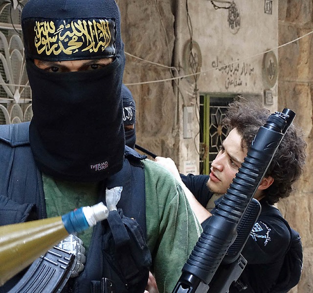 Islamistische Kmpfer in Nordsyrien   | Foto: AFP