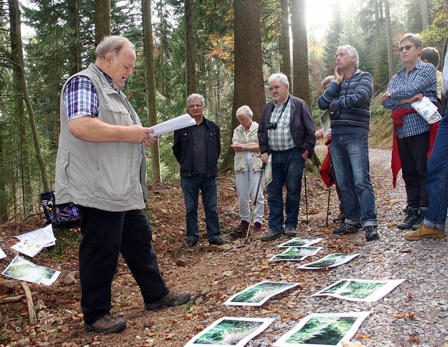 Betroffenes Schweigen im Wald: Wo jetz...er Strk informierte ber die Fakten.   | Foto: Marlies Jung-Knoblich