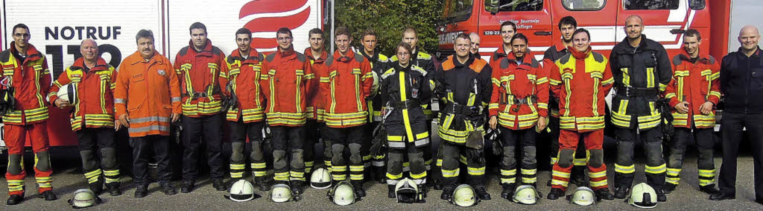 18 Feuerwehrleute frischgebackene Truppführer - Bad Säckingen ...