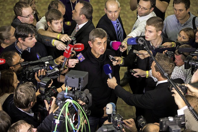 Was er politisch will, wei man noch nicht: Andrej Babis  | Foto: dpa