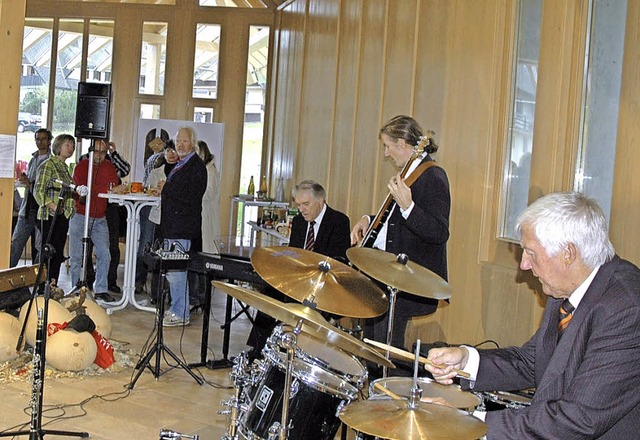 Sorgten fr Stimmung: die Black Forest Jazzband.   | Foto: christiane sahli