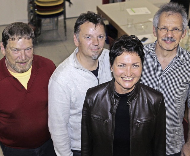 Der Vorstand der Festspielgemeinde Bad...engs, Hilde Butz und Helmut Kaltenbach  | Foto: Frank Linke