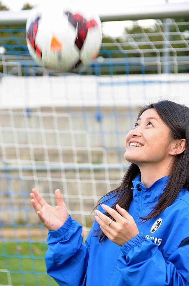Trumt von einem Job als Cheftrainerin: Natsue Tamura   | Foto: A. Preker