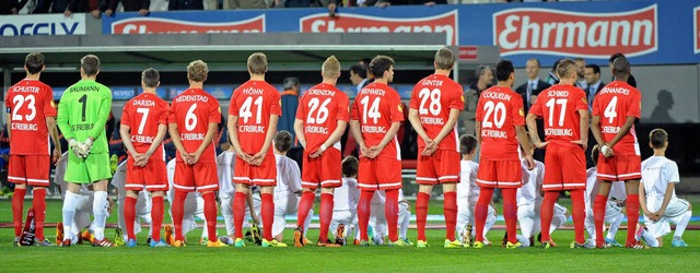 Der SC Freiburg muss auf dem Platz zu einem Team werden.  | Foto: michael Heuberger