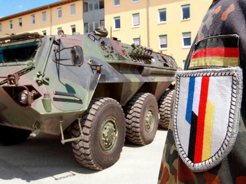 Die deutsch-franzsische Brigade zieht... zurck &#8211; was wird aus Mllheim?  | Foto: dpa