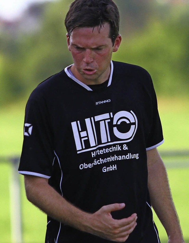 Mutmacher: Spielertrainer Christoph Oswald   | Foto: Archiv: Peter Aukthun