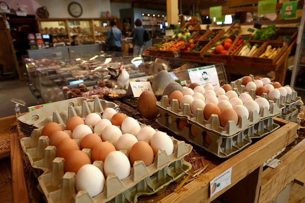 Die Marktscheune ist ein Supermarkt fr die Produkte der Landwirte aus der Ortenau.