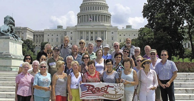 Die Firma Rast-Reisen war mit einer Reisegruppe auf  USA-Tour.   | Foto: Rast