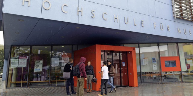 Auch auf der Baar bangt man um die Zukunft der Musikhochschule Trossingen.  | Foto: Patrick Seeger/dpa