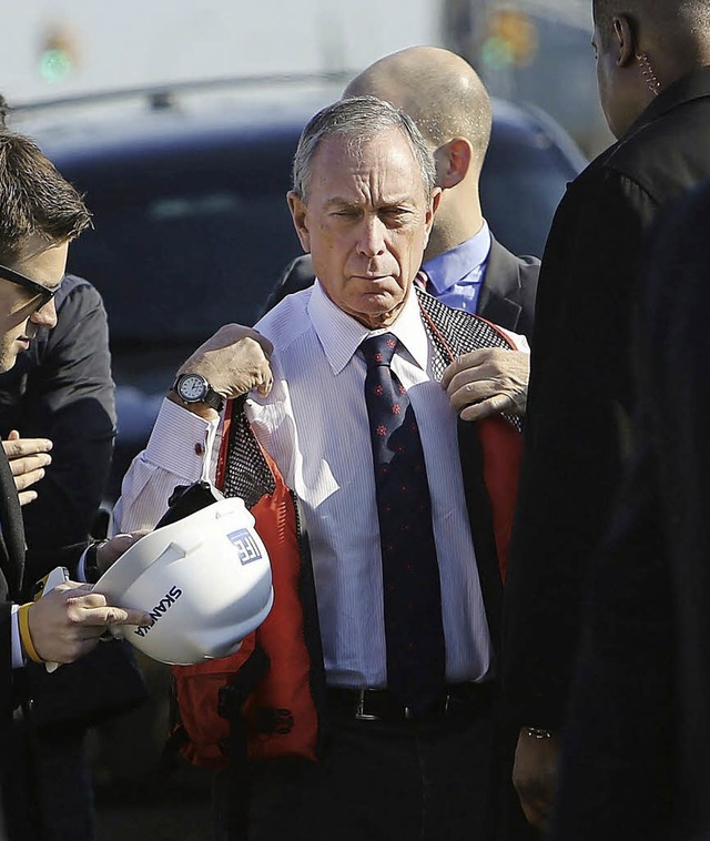 Selfmademan  Bloomberg: An diesem Dien...hlen die New Yorker seinen Nachfolger  | Foto: AFP