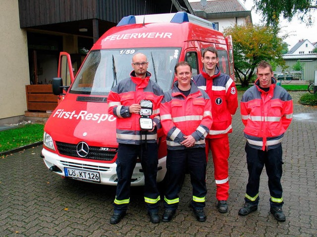 Zur First-Responder-Gruppe gehren auc...rmann, Thomas Knorr und Karl Jockers.   | Foto: schtz