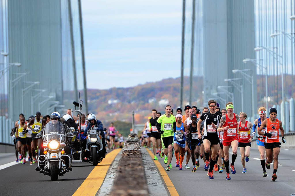 50.740 Lufer waren beim New York Marathon unterwegs.