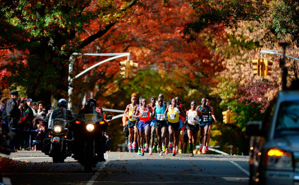 50.740 Lufer waren beim New York Marathon unterwegs.