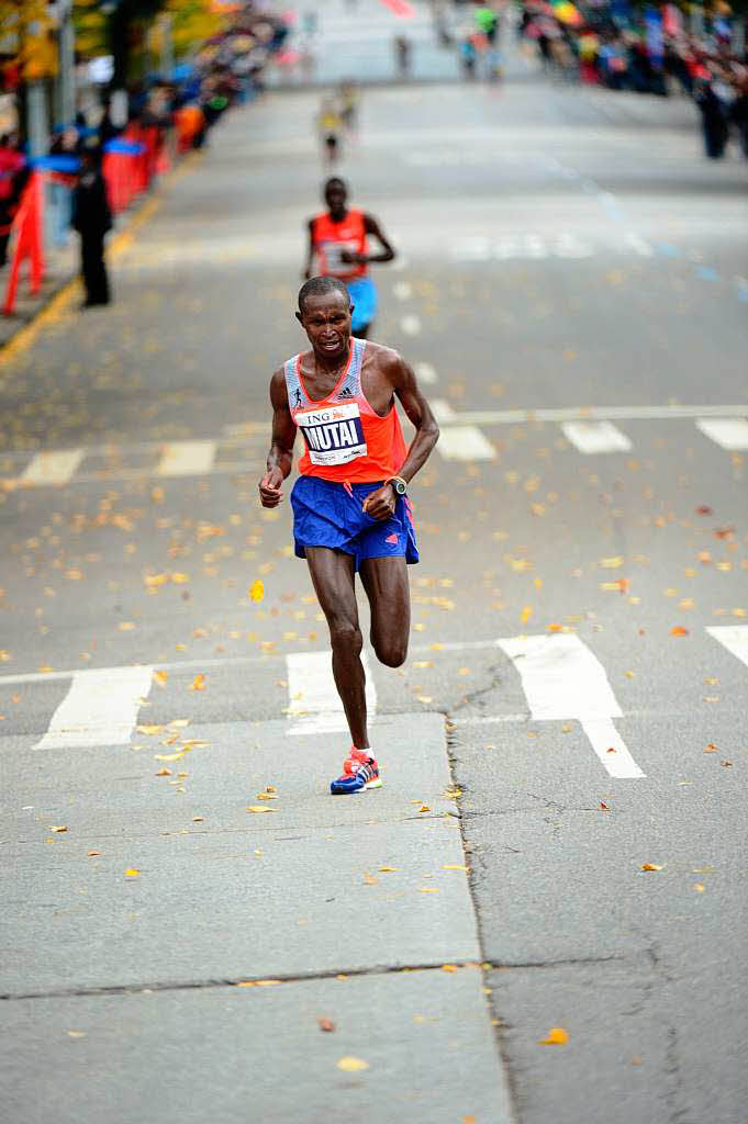 50.740 Lufer waren beim New York Marathon unterwegs.