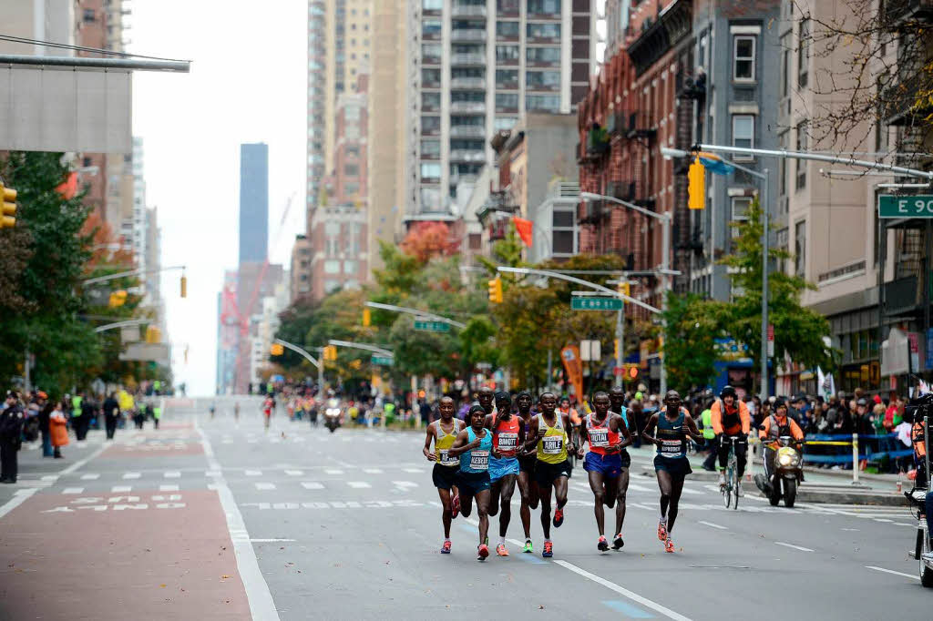 50.740 Lufer waren beim New York Marathon unterwegs.