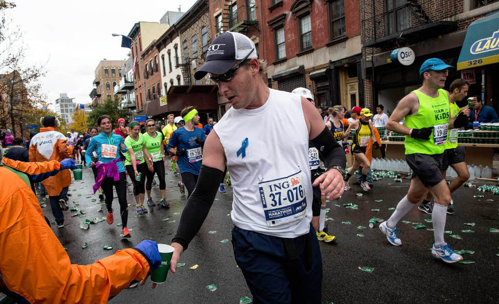 50.740 Lufer waren beim New York Marathon unterwegs.