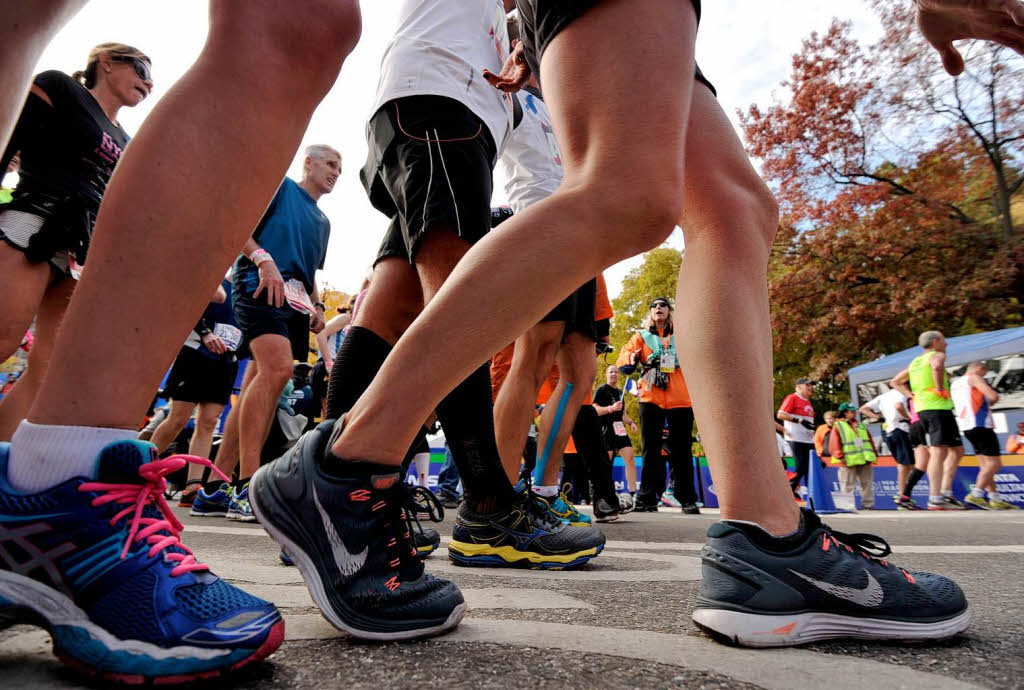 50.740 Lufer waren beim New York Marathon unterwegs.