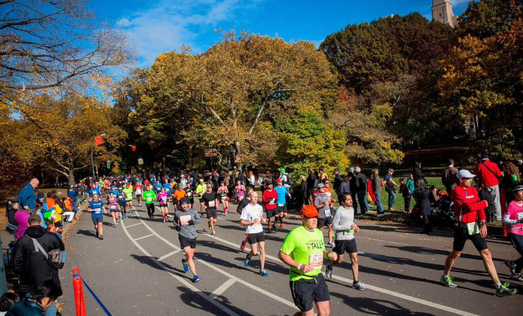 50.740 Lufer waren beim New York Marathon unterwegs.