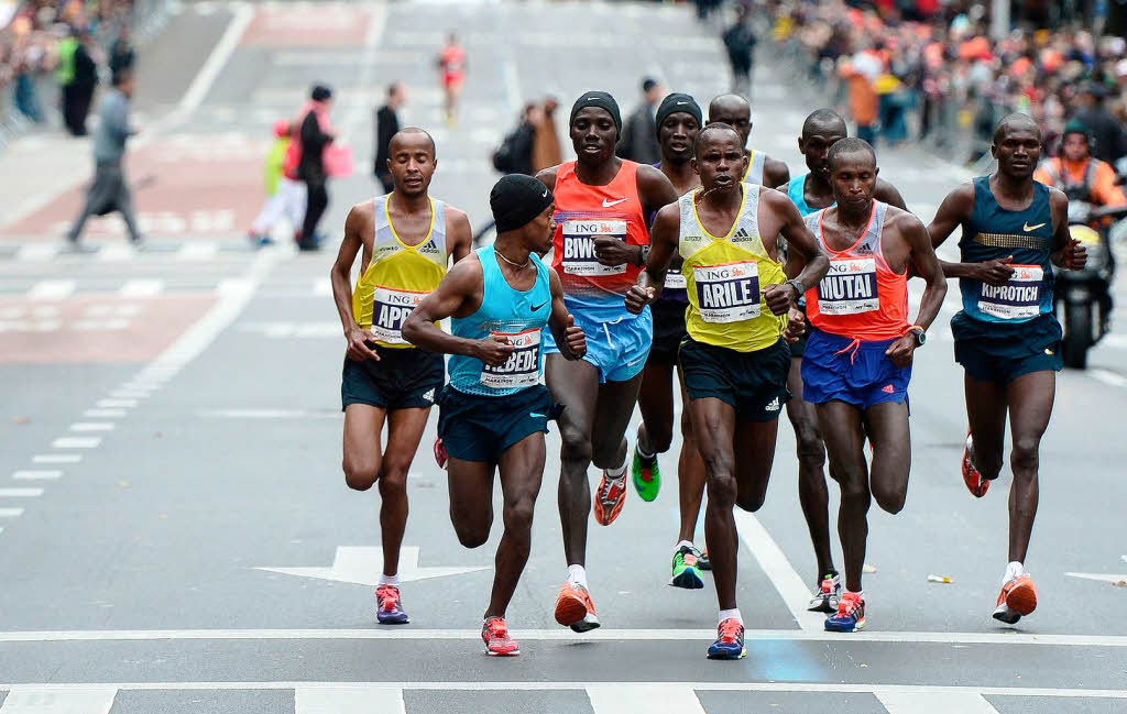 50.740 Lufer waren beim New York Marathon unterwegs.