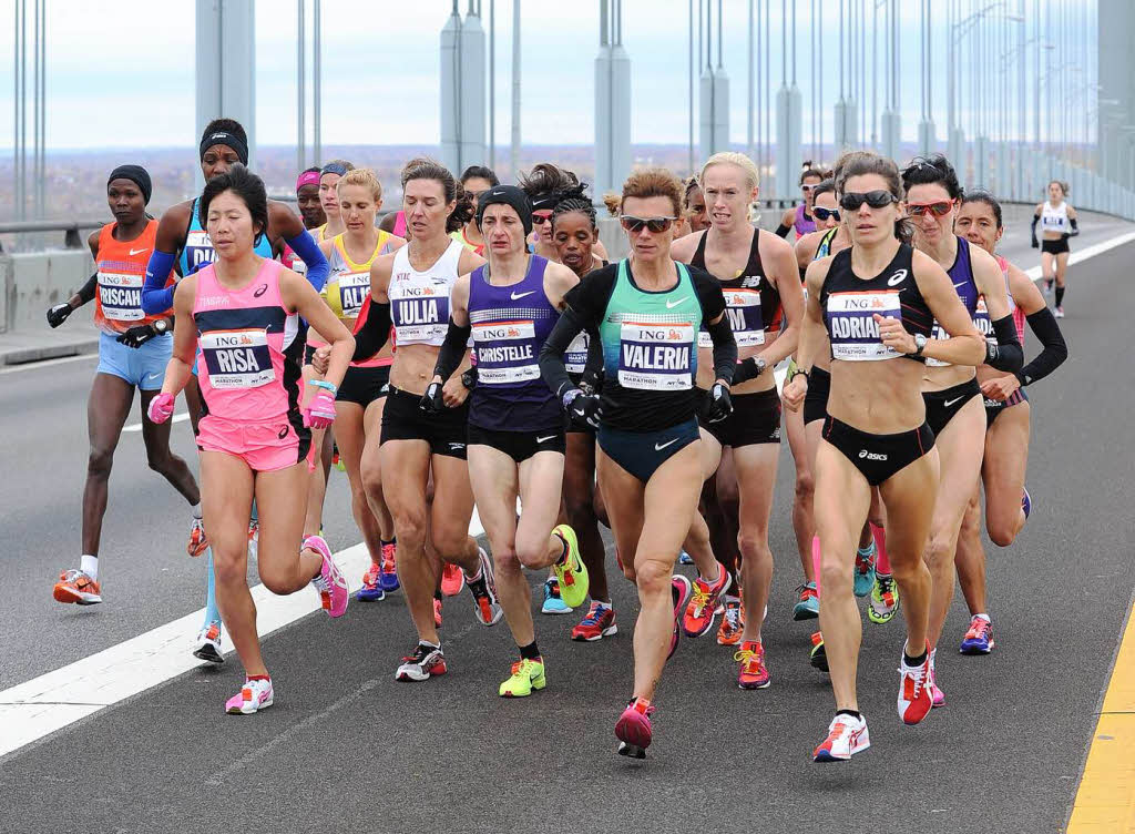 50.740 Lufer waren beim New York Marathon unterwegs.