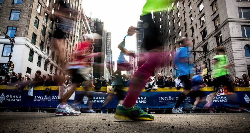 50.740 Lufer waren beim New York Marathon unterwegs.