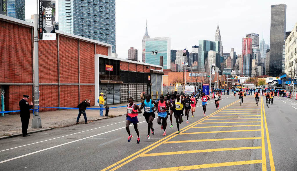 50.740 Lufer waren beim New York Marathon unterwegs.