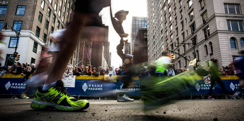 50.740 Lufer waren beim New York Marathon unterwegs.