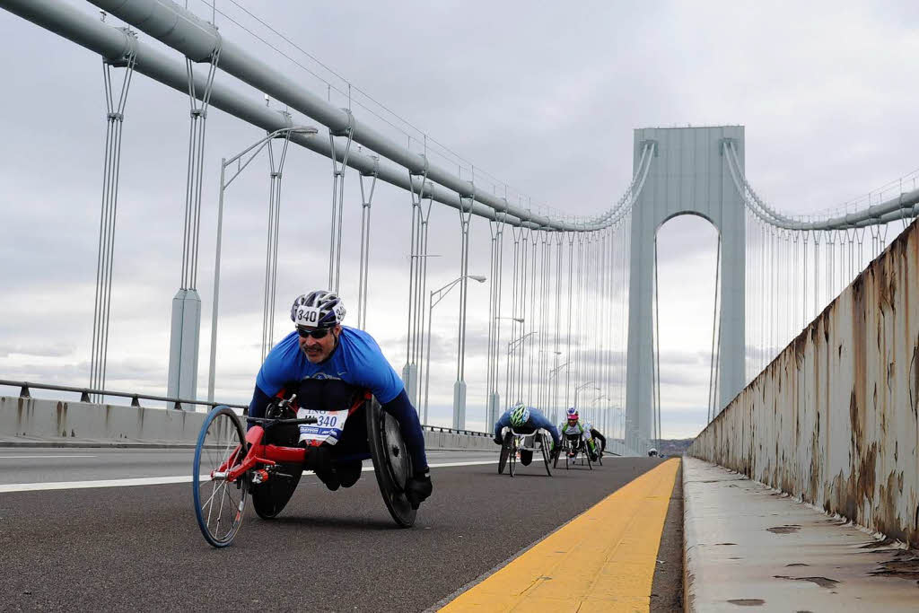 50.740 Lufer waren beim New York Marathon unterwegs.