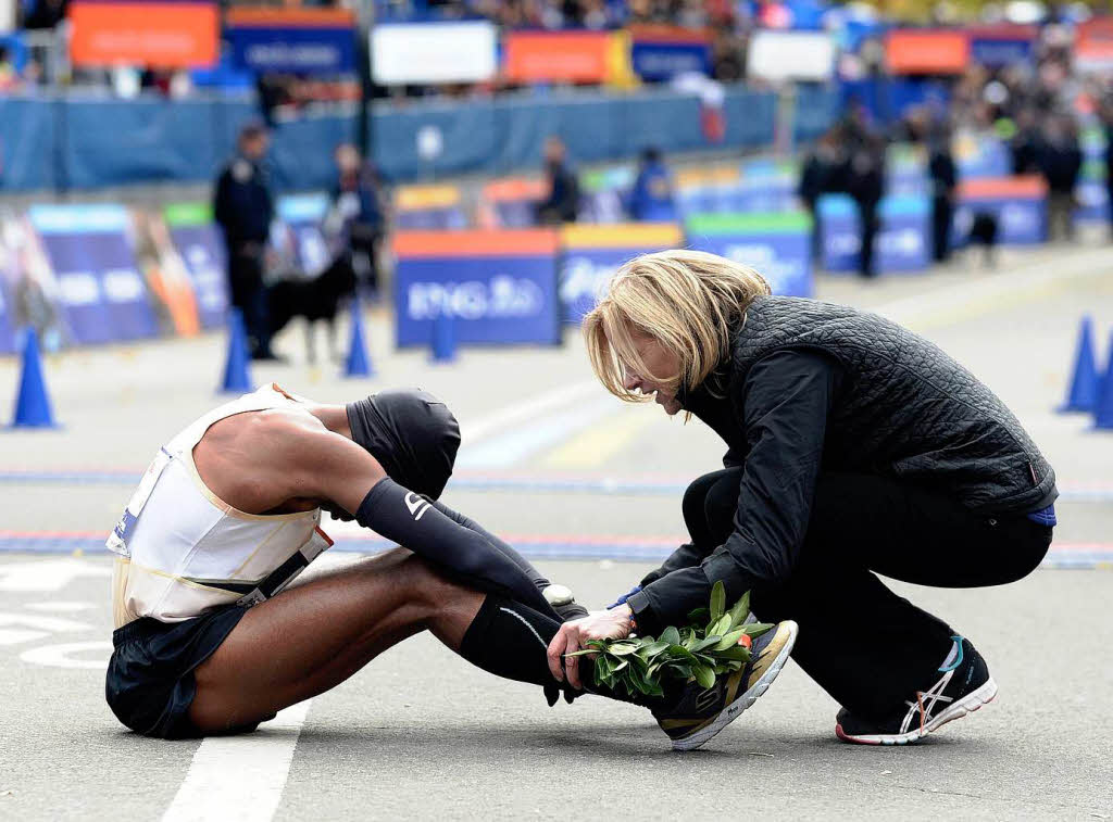 50.740 Lufer waren beim New York Marathon unterwegs.