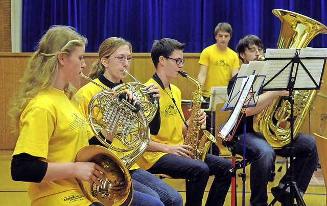 Seit zehn Jahren eine feste Gre in Meienheim: Konzert der Jungmusiker  | Foto: wolfgang knstle