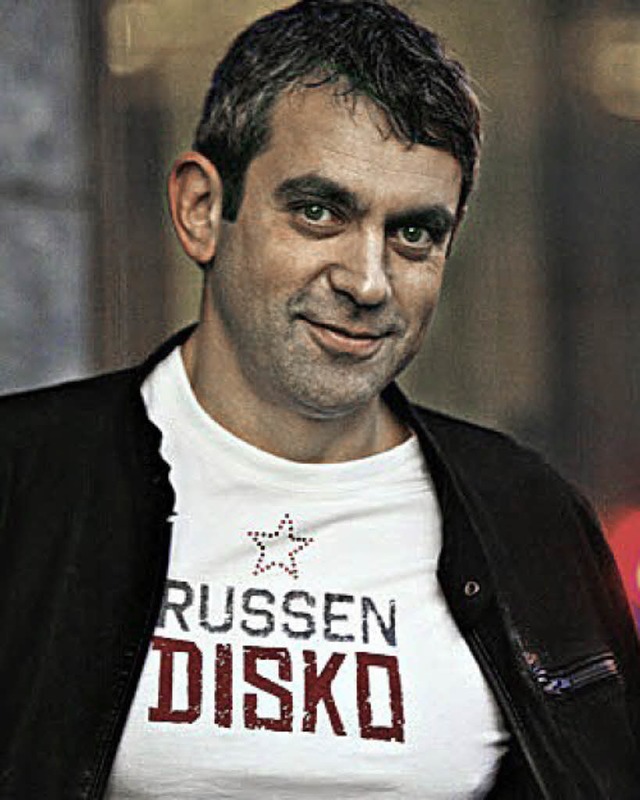 Wladimir Kaminer hatte seinen Durchbru...rzhlband &#8222;Russendisko&#8220; .   | Foto: Silje Riise NIs