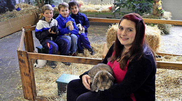 Jungzchterin Anja Schwendemann Kleintierzuchtverein  | Foto: Beate Zehnle-Lehmann