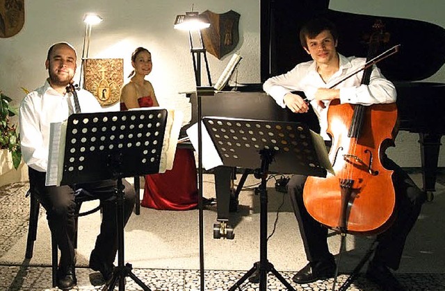 Das Trio Rafale begeisterte in Efringen-Kirchen.   | Foto: privat