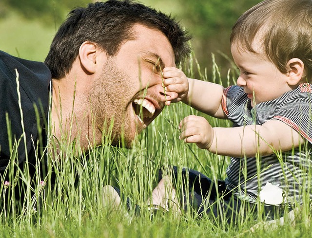 Kinder machen glcklich &#8211; meistens.  | Foto: dpa