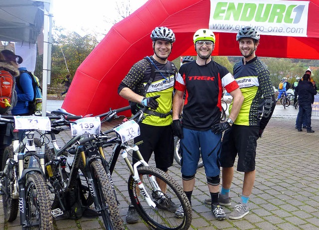 Das Team nonplusultra kann mit seinen ...znagel, Torsten Escher, Kevin Trndle.  | Foto: privat