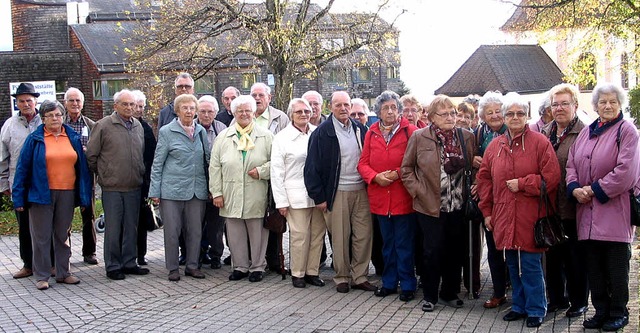 Die Senioren statteten dem Lindenberg einen Besuch ab.  | Foto: privat