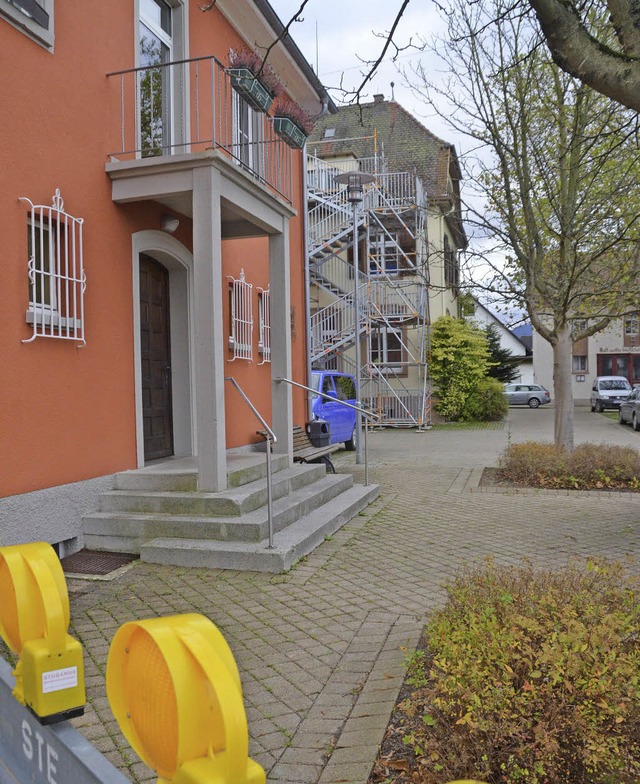 Der Platz rund um Schule und  Ortschaf...on Kollmarsreute neu gestaltet werden.  | Foto: Gerhard Walser