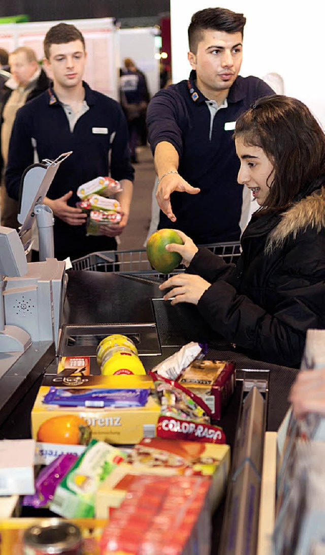 Gehren mit zum Angebot der Messe: pra...onstrationen zu verschiedenen Berufen   | Foto: Veranstalter