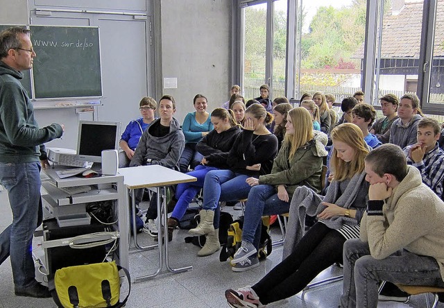 Spannender Unterricht mit Wolfram  Lamparter   | Foto: schule