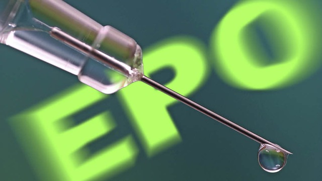 Dopingmittel wie EPO spalten den Sport...bt bei diesem Thema nun Einigkeit an.   | Foto: dpa