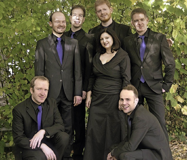 Das Dufay-Ensemble in neuer Besetzung (hier mit Regina Kabis)  | Foto: Pro