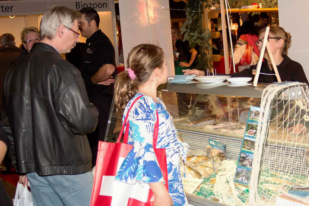 Reger Betrieb herrschte am Messestand Rothauser Land