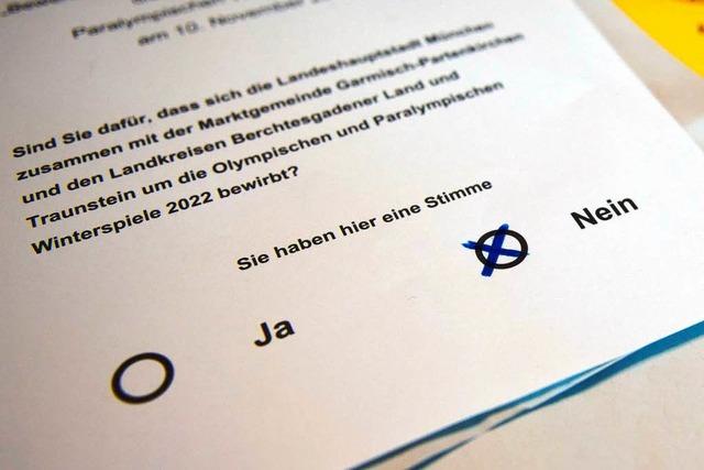 Mnchen: Brger stimmen gegen eine Olympia-Bewerbung 2022