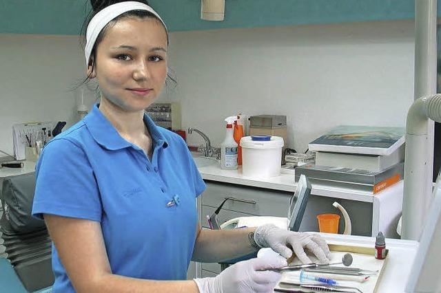 Ausbildungsberuf Zahnmedizinische Fachangestellte: Der Zufall führt Tatjana Stieben zum Wunschberuf
