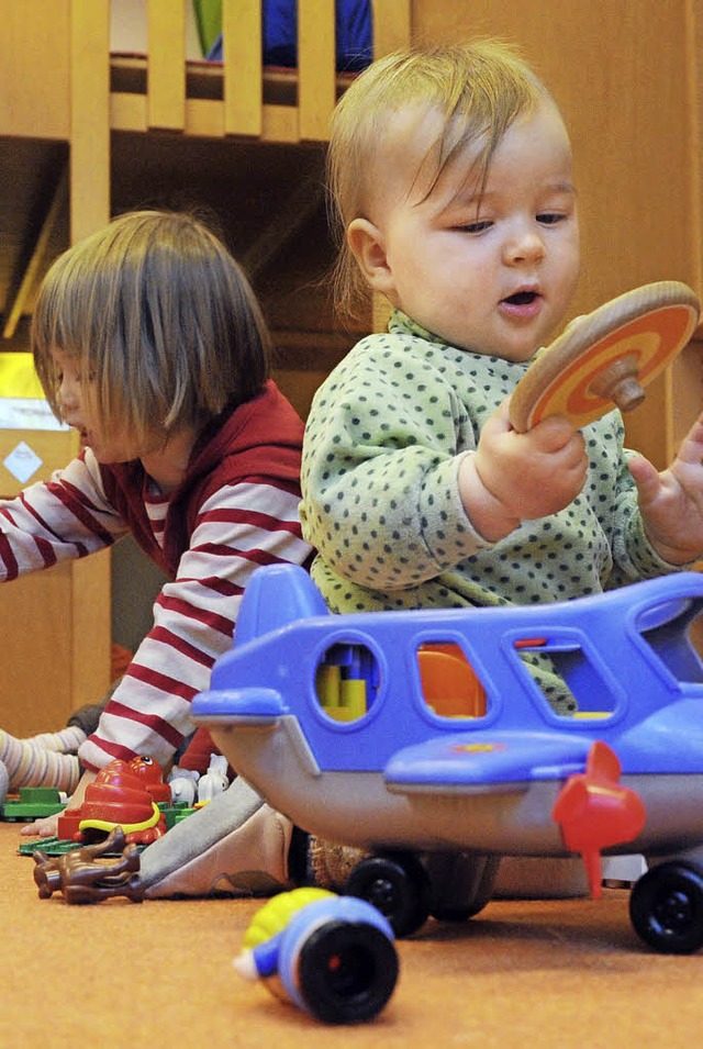 Offenburg rechnet mit steigenden Kinderzahlen.   | Foto: dpa