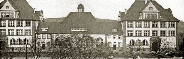 Die Markgrafenschule im Jahr ihrer Einweihung 2014  | Foto: Stadt Emmendingen - Fotomuseum Hirsmller