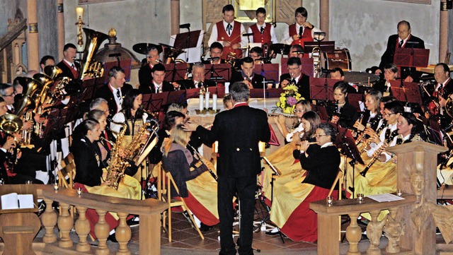 Werke klassischer Musik prsentierte d...m Konzert in der St. Laurentiuskirche.  | Foto: herbert binninger