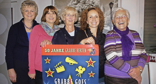 Gruppenfoto mit Grndungsmitgliedern, ..., Nadine Weber-Merkt und Hilde Bieger.  | Foto: Petra Wunderle